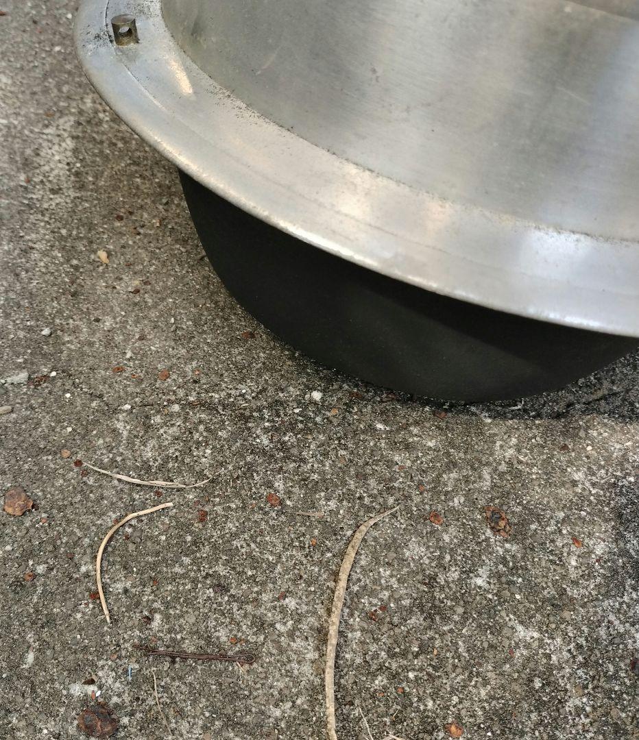 ホクア　北陸アルミニウム　羽釜　キャンプ　炊き出し　ヴィンテージ　レトロ