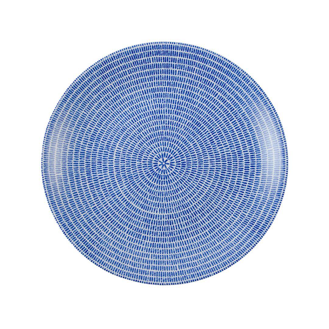 新品ARABIAアラビア24hAVEC アベック プレート20cmブルーイエロー