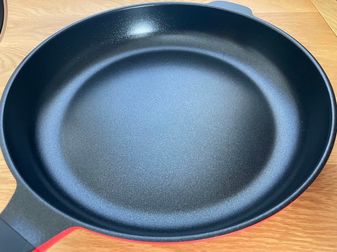 remy　レミパンワイド 蓋付き レッド