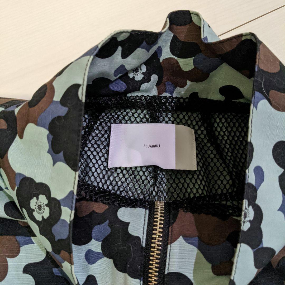 ぴのです(^^)SUGARHILL 迷彩柄ナイロンジャケット