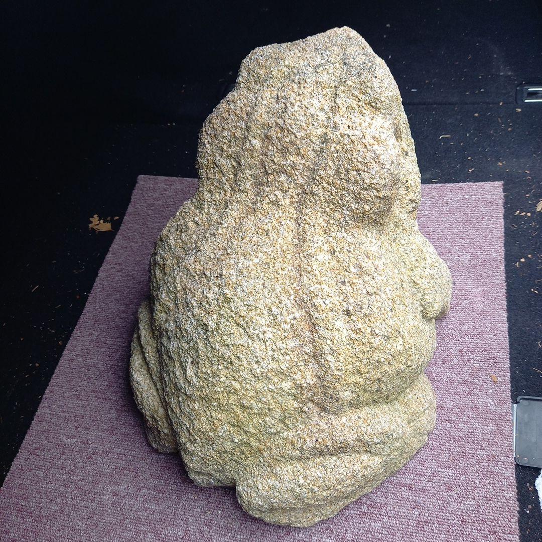 石のカエルの置物　重さ36㎏　アンティーク