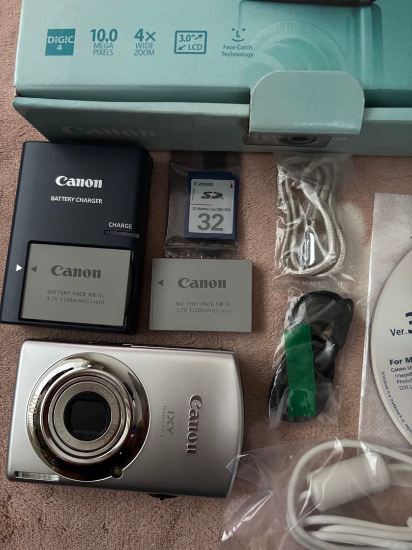 Canon IXY DIGITAL 920 IS 本体・バッテリー2個