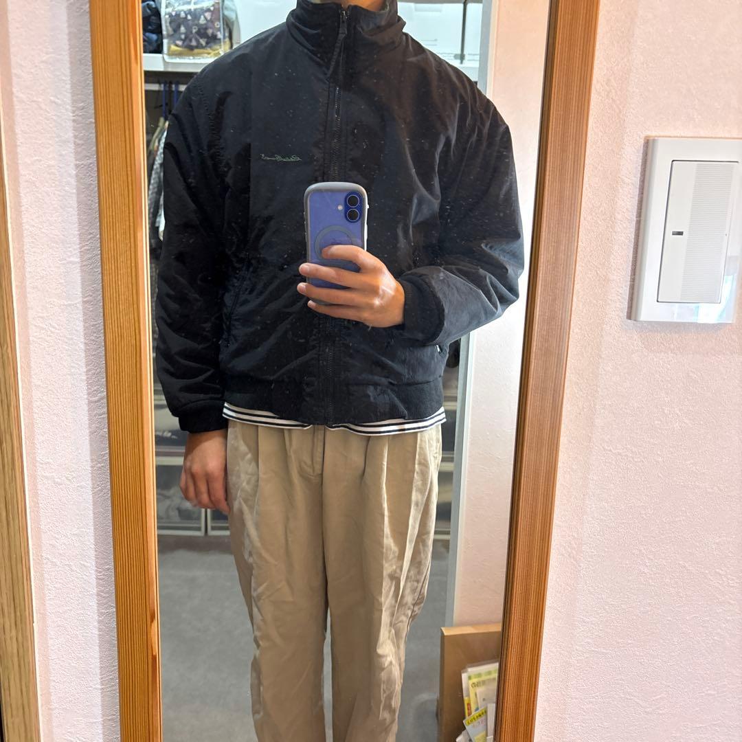 Eddie Bauer ウォームアップジャケット　シェルドシンチラ