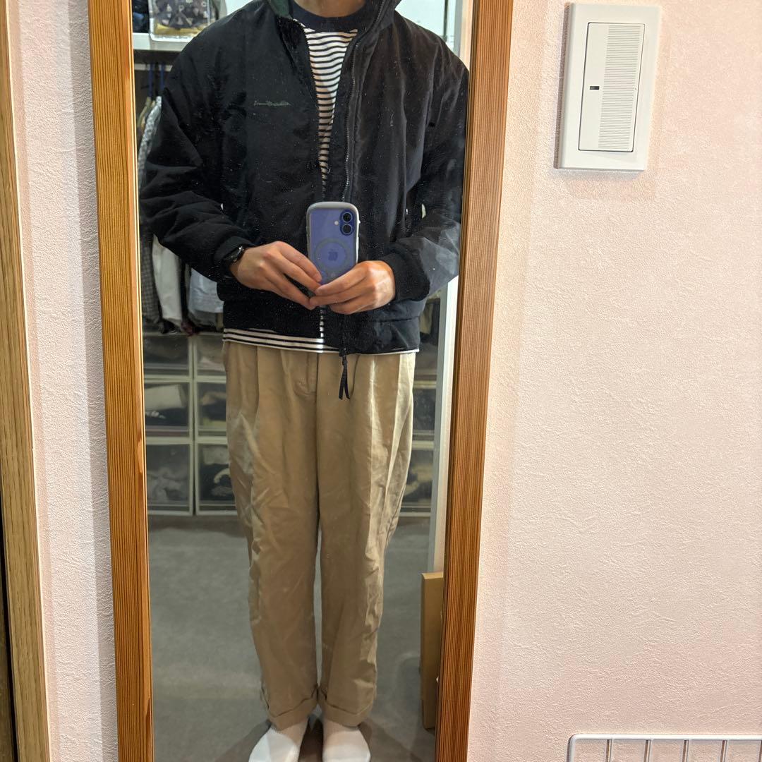 Eddie Bauer ウォームアップジャケット　シェルドシンチラ