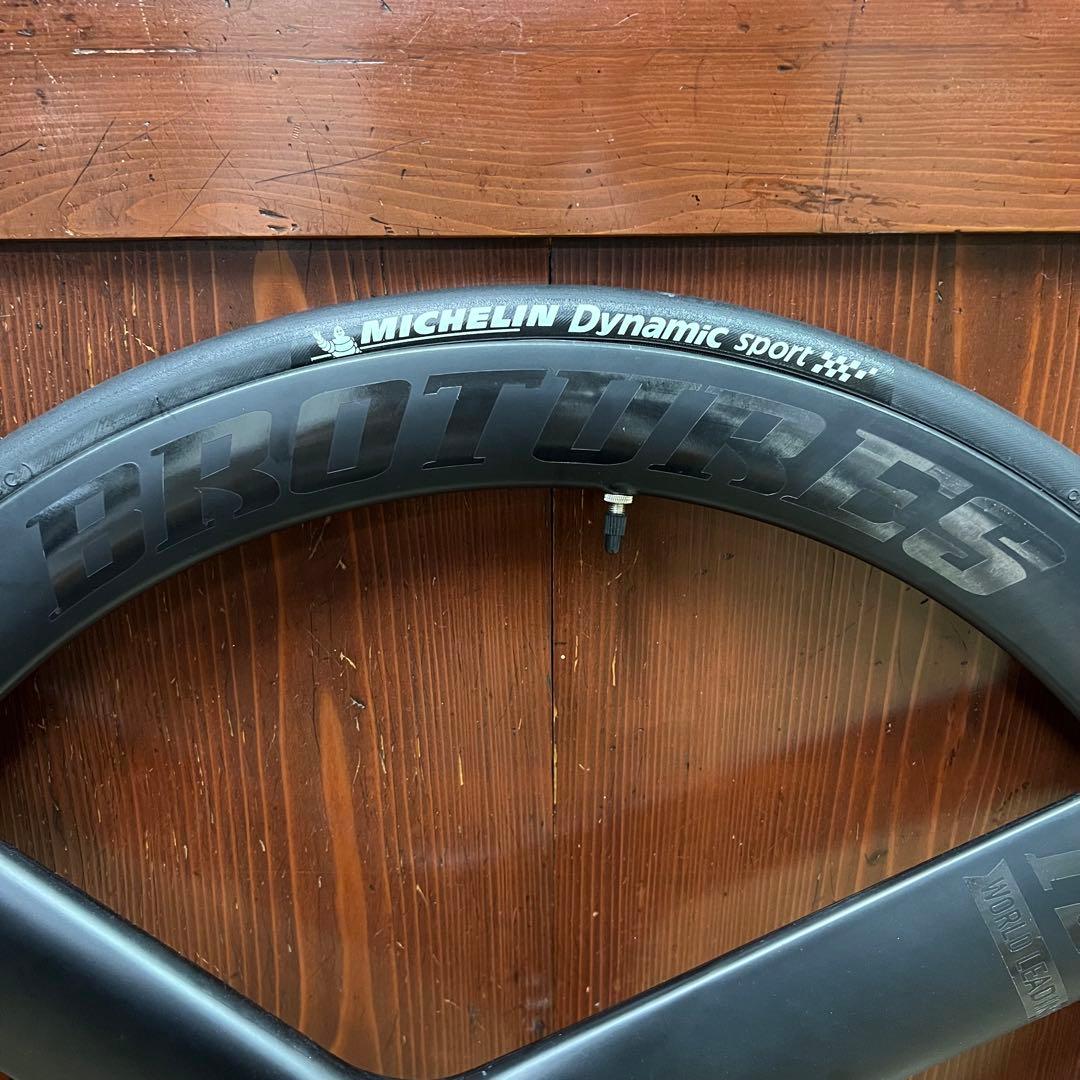 【期間限定値引】BROTURES T3 Pro CARBON ホイール前後セット