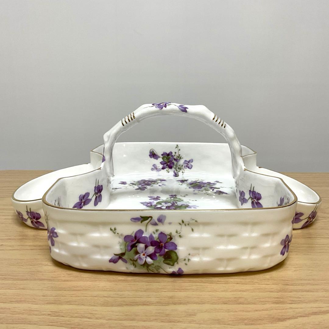 ハマースレイ　バイオレット　ストロベリーバスケット