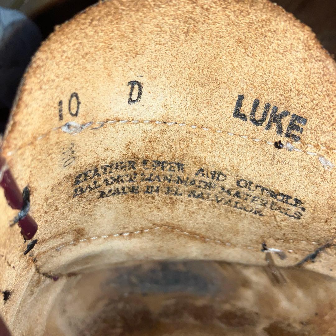 Bass ローファー　LUKE バーガンディ