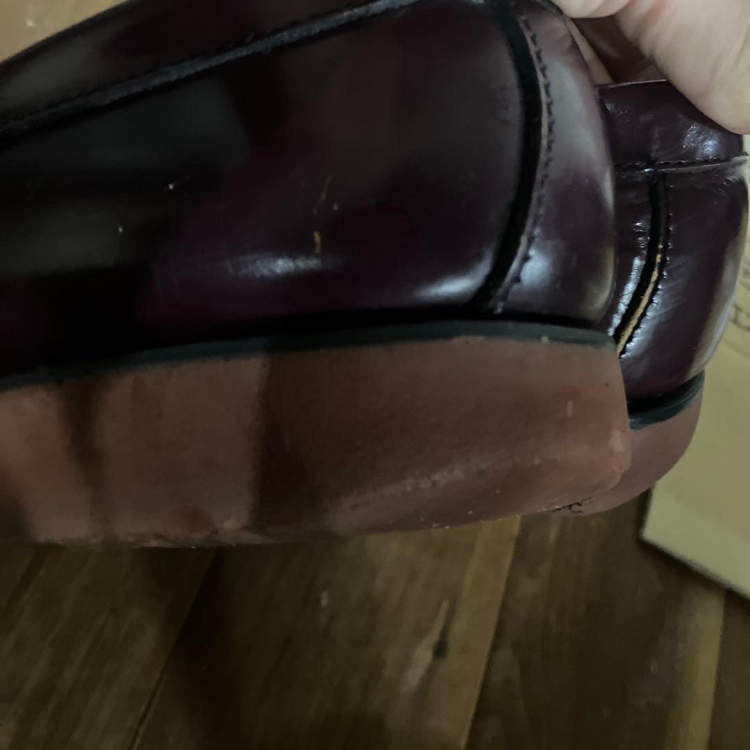 Bass ローファー　LUKE バーガンディ