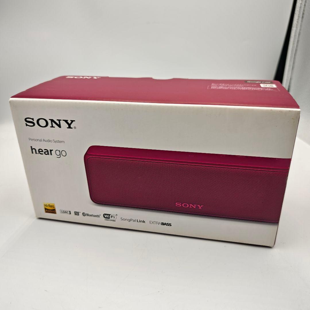 【新品】SONY hear go SRS-HG1 ワイヤレススピーカー レッド