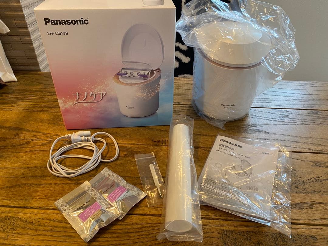 Panasonic スチーマー　ナノケア　EH-CSA99