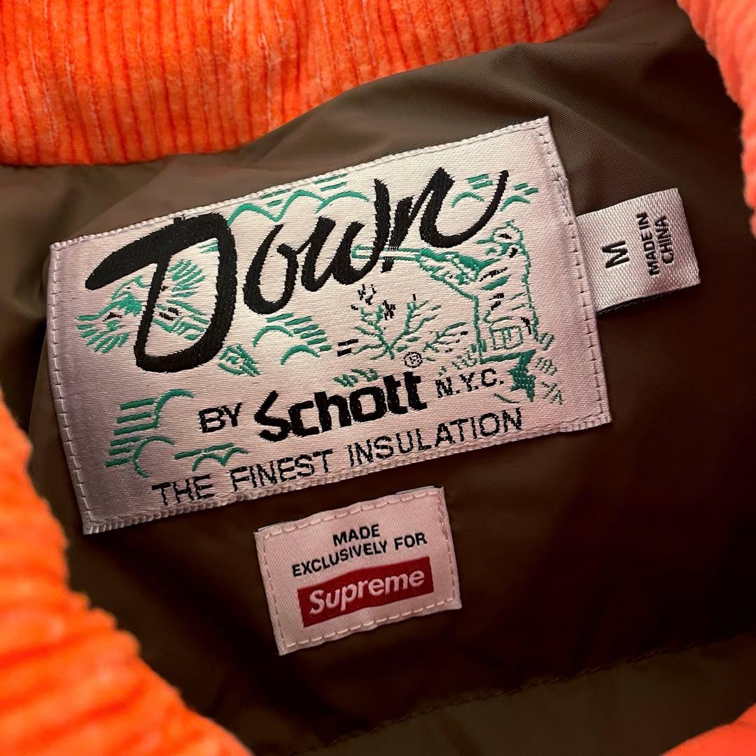 じ*ん様 Supreme Schott CanvasDown Trucker J