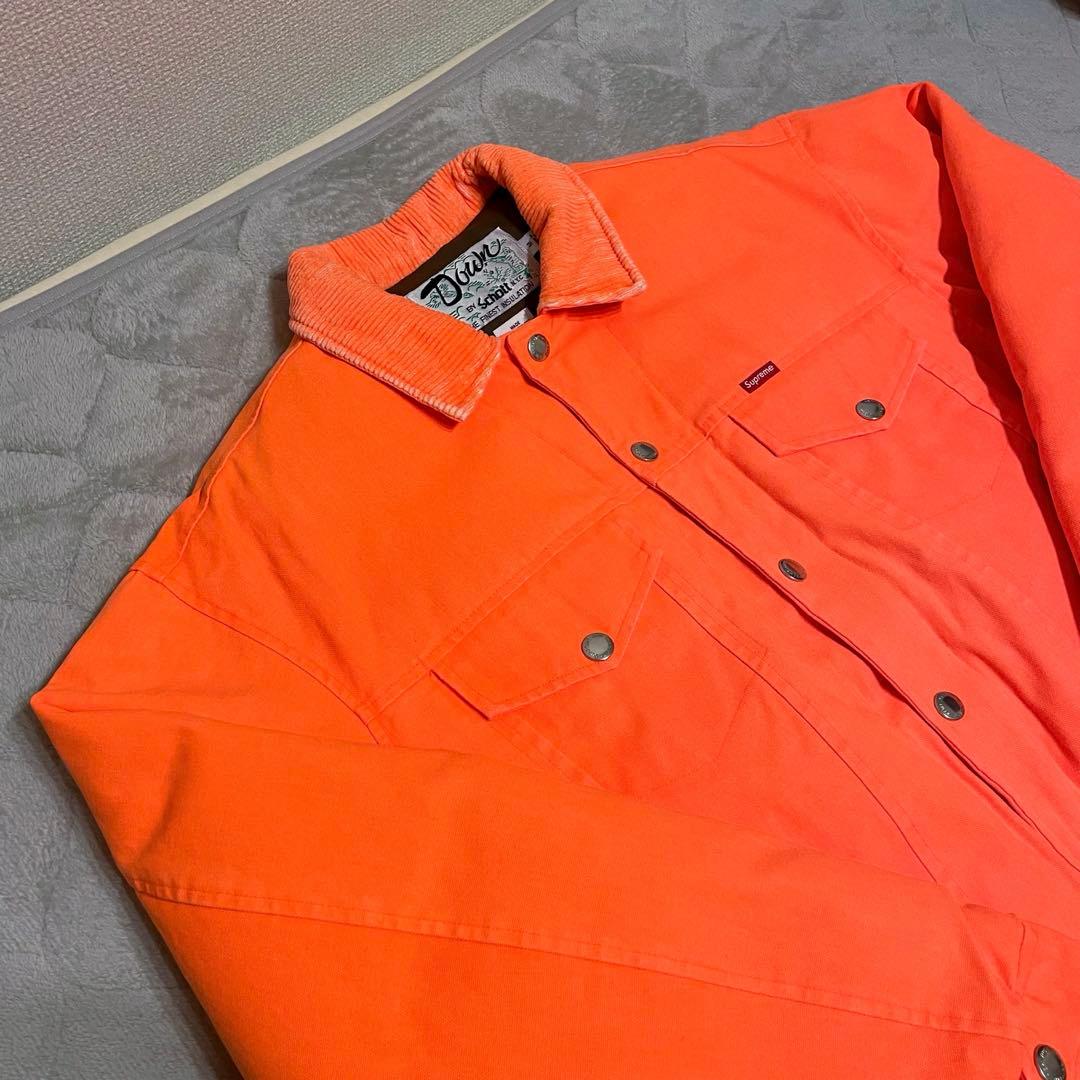 じ*ん様 Supreme Schott CanvasDown Trucker J