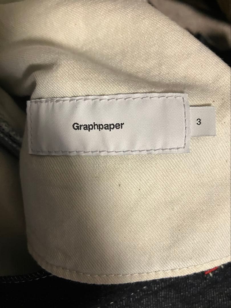 パンツ Selvage Denim Two Tuck Pants Graphpaper