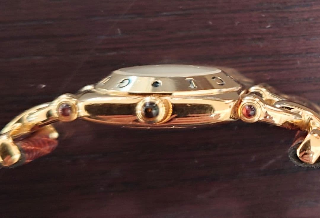 Moon　GUCCI　6300L　レディース　腕時計