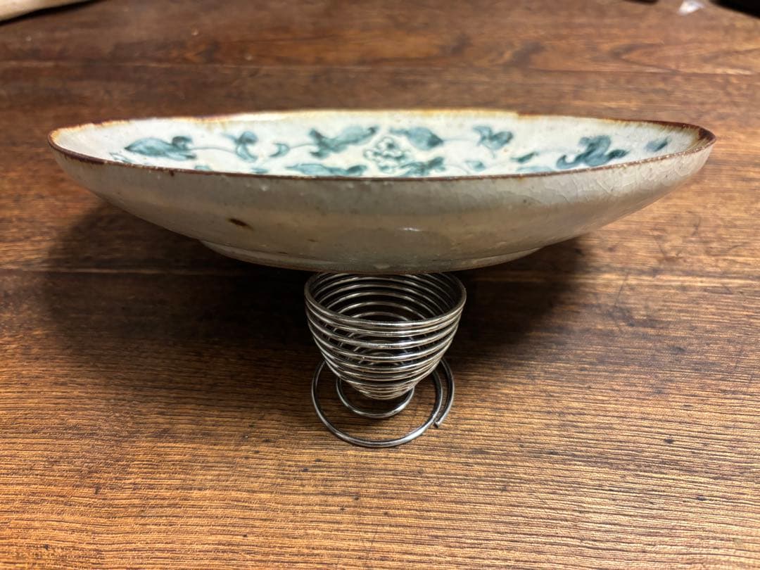 新品未使用 希少 コウホ窯 市野吉記 楕円皿 2皿セット