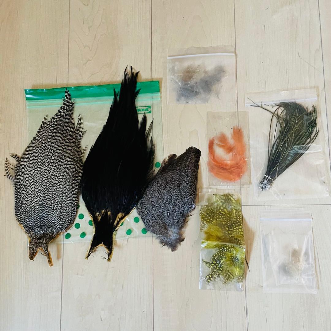 フライフィッシングのマテリアル、フライフック　タイイング