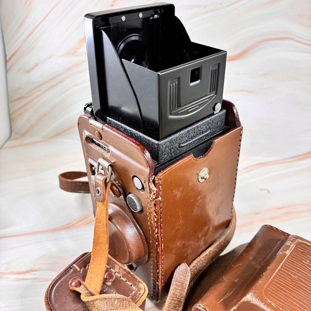 ミノルタ　オートコード　二眼レフカメラ　レンズキャップ ジャンク