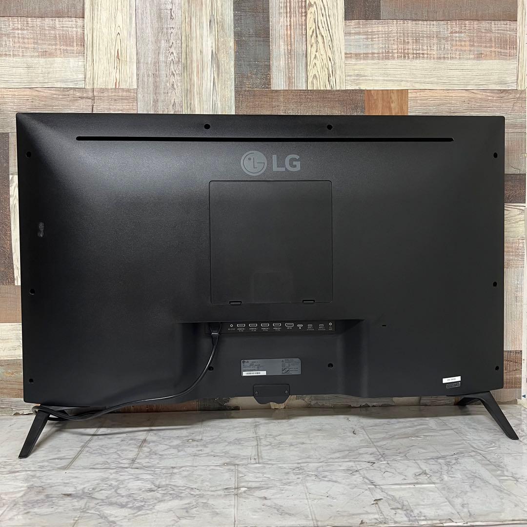 即日受渡❣️全国送料込3年前購入LG 43型4画面表示4K液晶モニターゲームモード