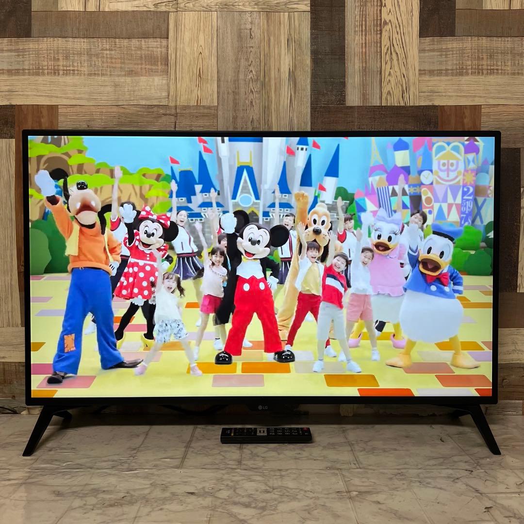 即日受渡❣️全国送料込3年前購入LG 43型4画面表示4K液晶モニターゲームモード