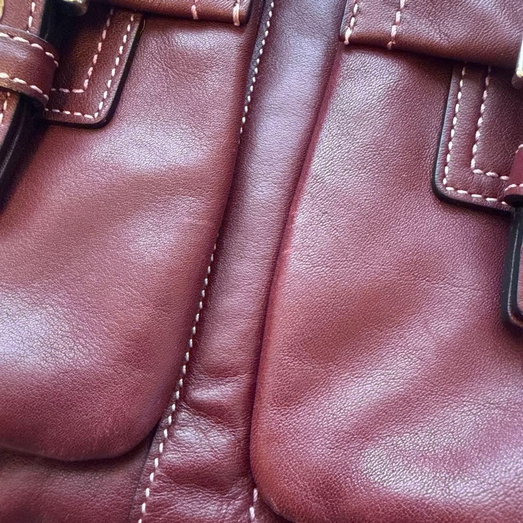 コーチ　⭐︎ coach ソーホー　オールレザー　ハンドバッグ