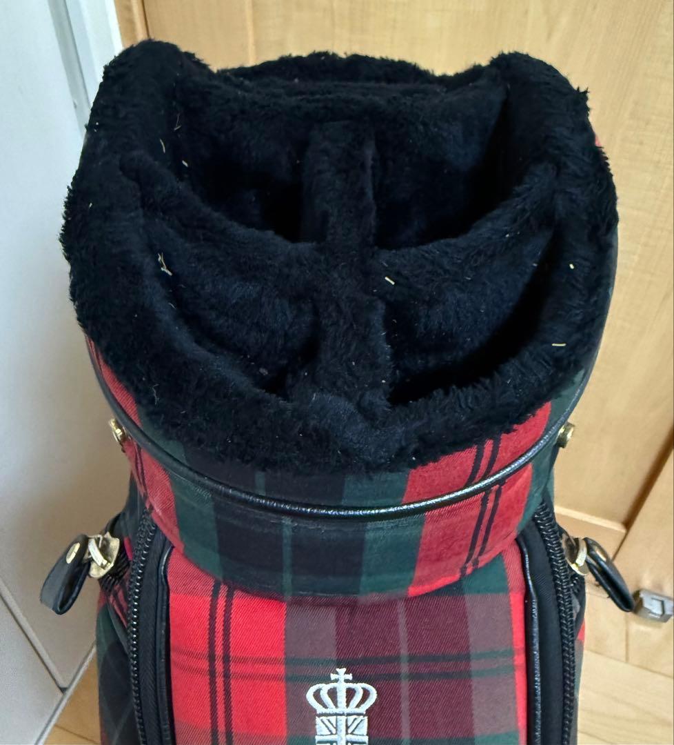 完売★パーリーゲイツ★キャディバッグ★ゴルフ★ゴルフバッグ★レア★チェック柄