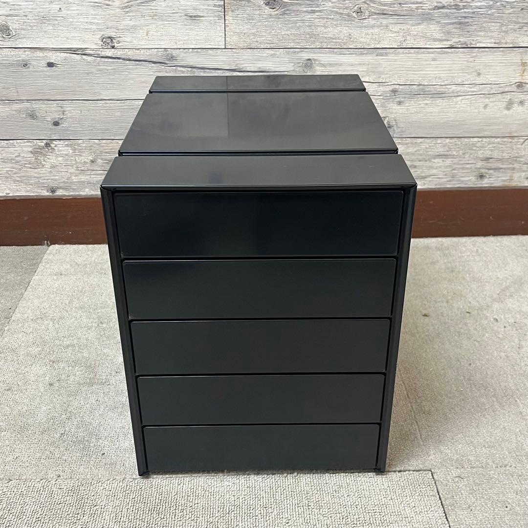 USM イノス ボックス 5段クローズ 色：graphiteblack （３）