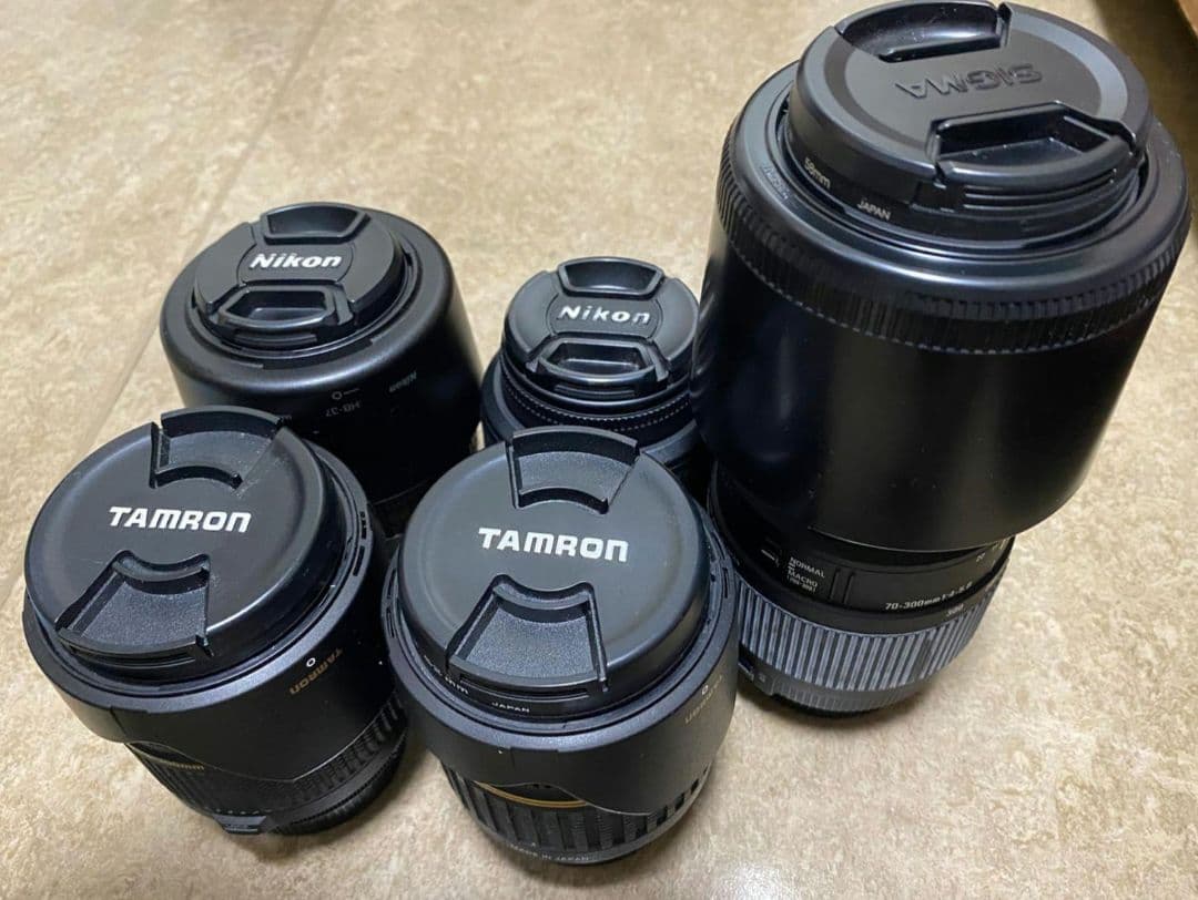 ズームレンズセット 10本 キャリングケース付