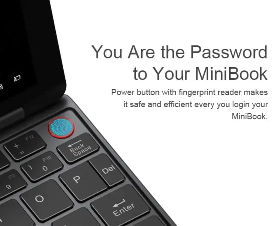 CHUWI minibook J4125 8インチ SSD増設済