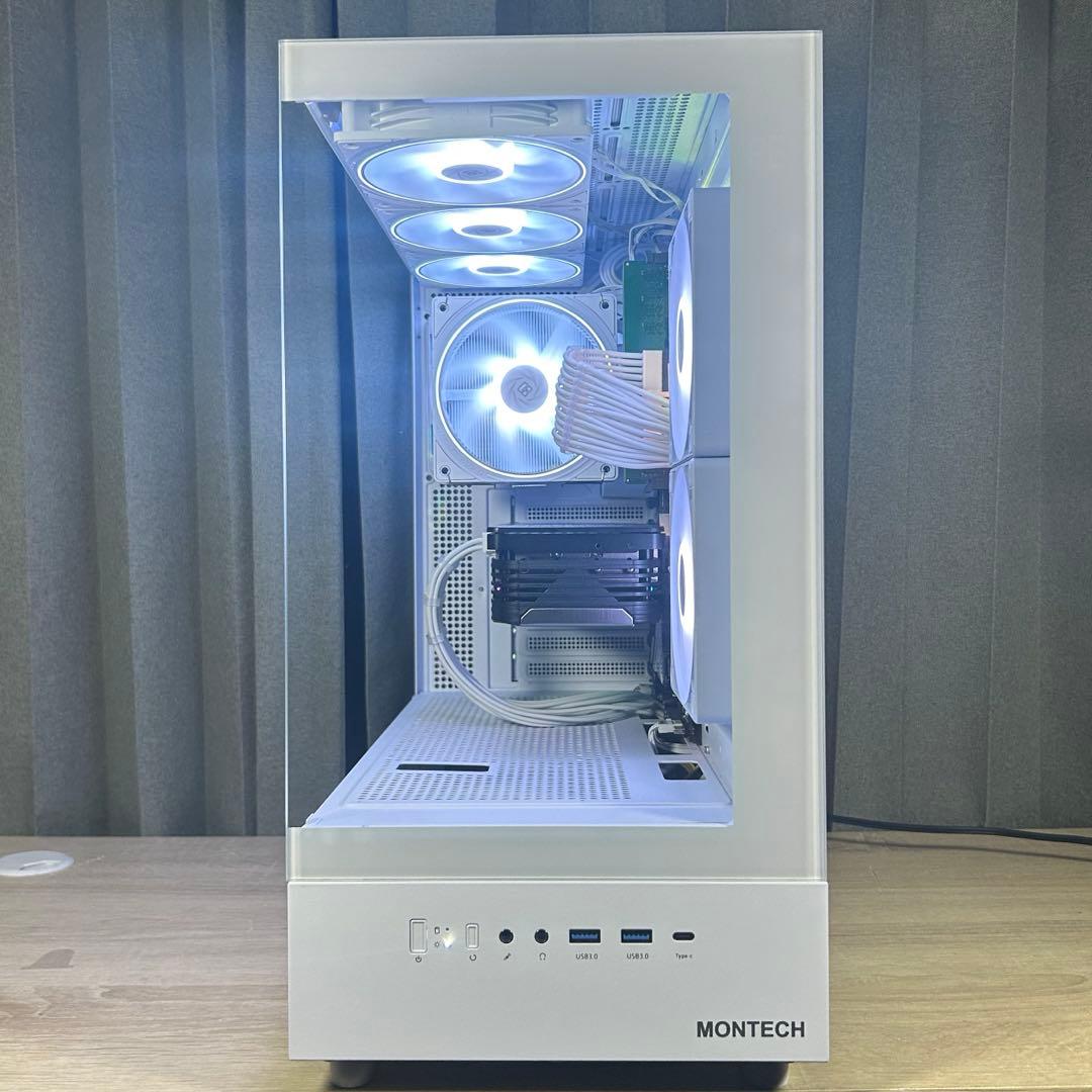 超高性能 白 ゲーミングPC RTX3070 Windows11 ワイルズ快適