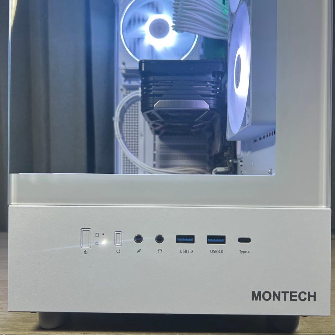 超高性能 白 ゲーミングPC RTX3070 Windows11 ワイルズ快適