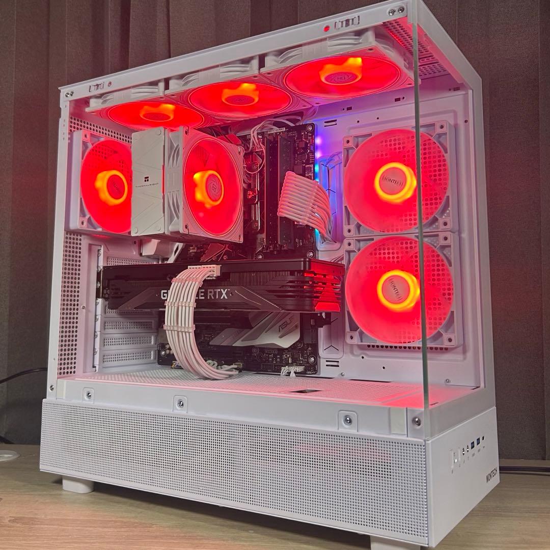 超高性能 白 ゲーミングPC RTX3070 Windows11 ワイルズ快適