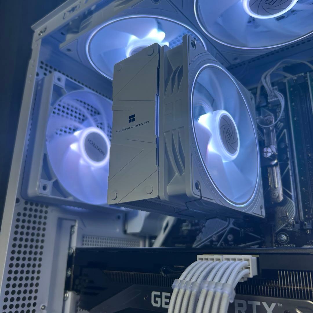 超高性能 白 ゲーミングPC RTX3070 Windows11 ワイルズ快適