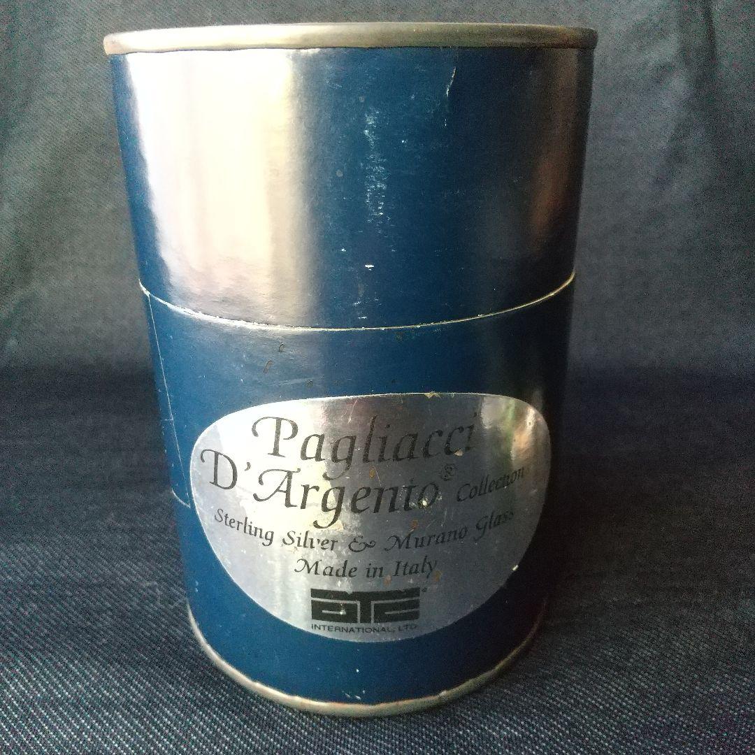 Pagliacci D'Argento　スターリングシルバー&ヴェネチアンガラス