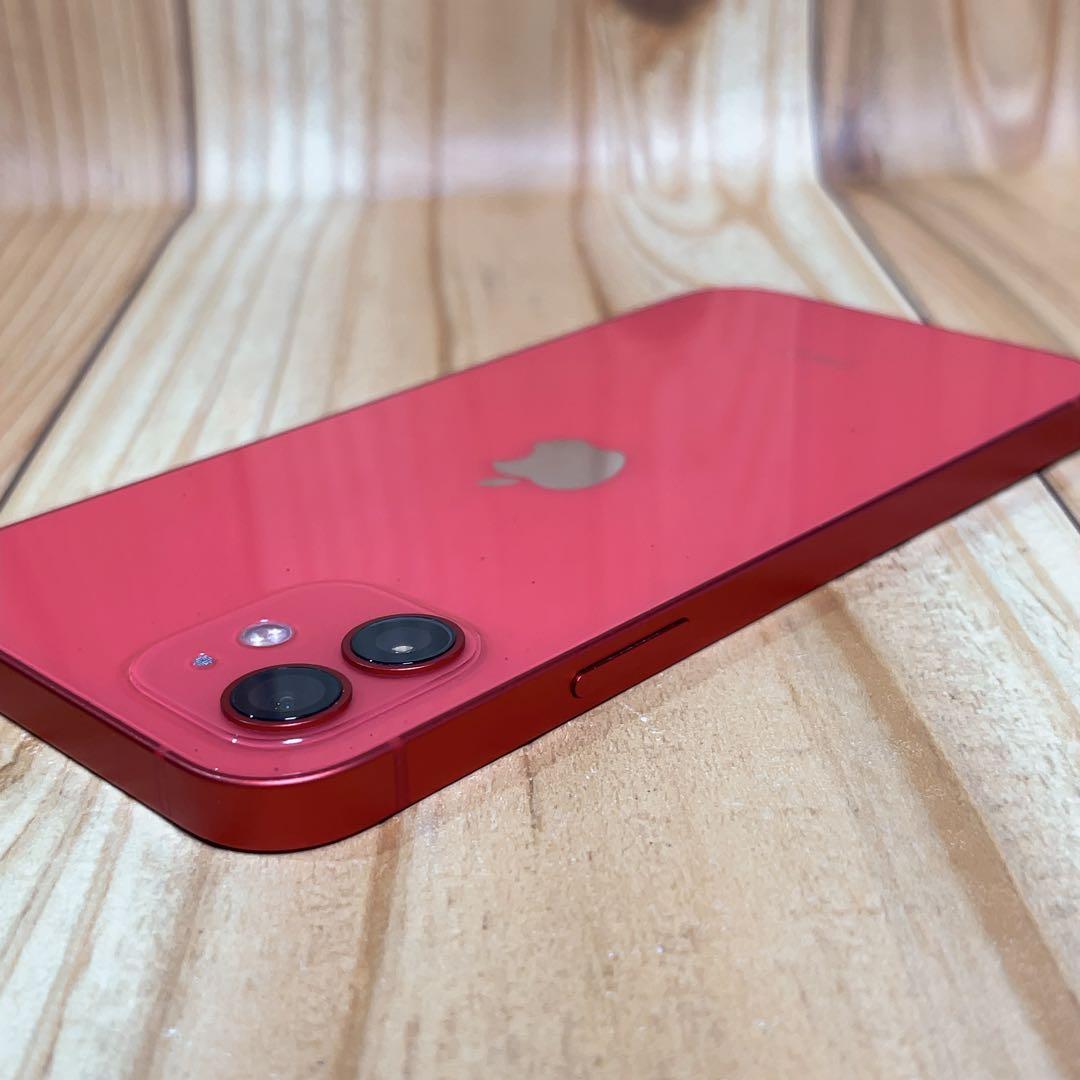 訳あり SIMフリー 本体 iPhone 12 128 GB レッド 578