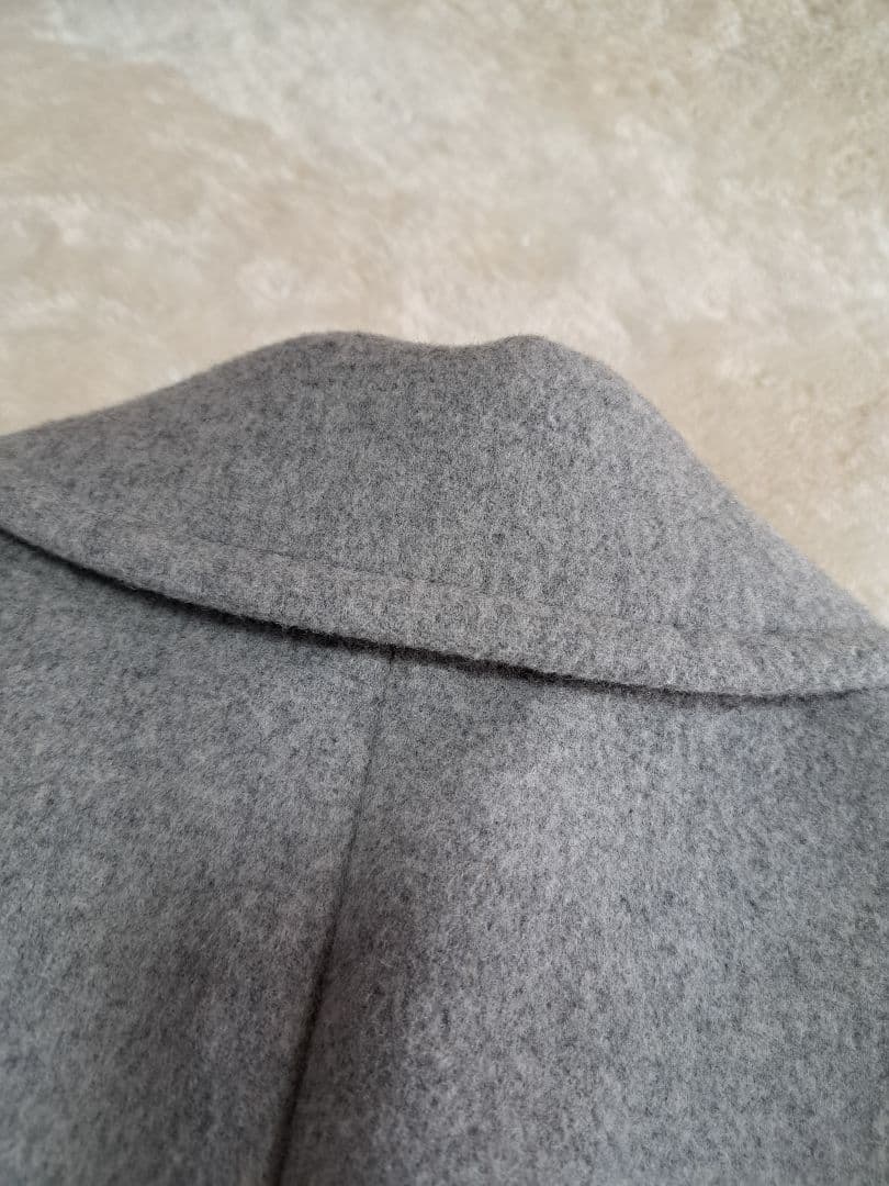 23区 ピーコート ウール100% グレー 40 ダブル 美品