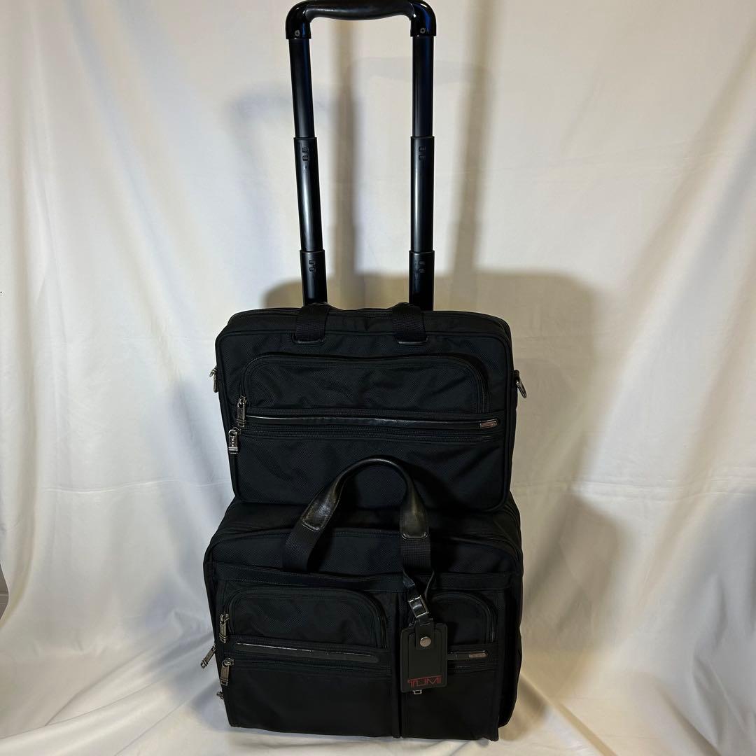 【美品】TUMI ビジネスキャリーバッグ　26103DH 内蔵ブリーフケース付属