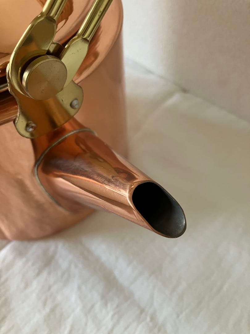 銅製ケトル　2.6ℓ 茶こし網付き