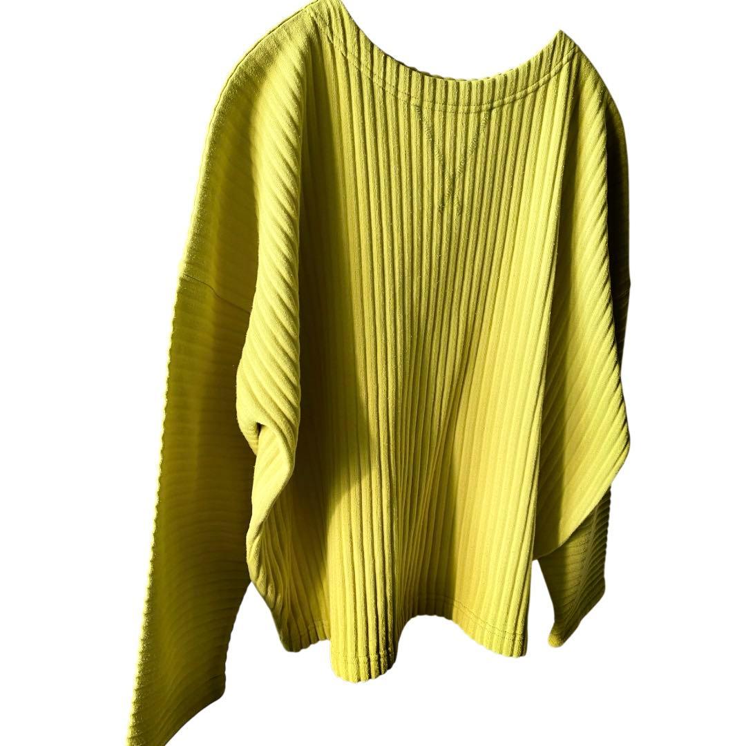 me by ISSEY MIYAKE スウェット プリーツ トレーナー