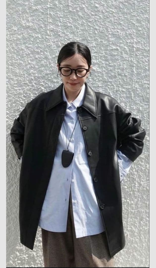 anuke Highcount Over Shirts アンヌーク　ライトブルー