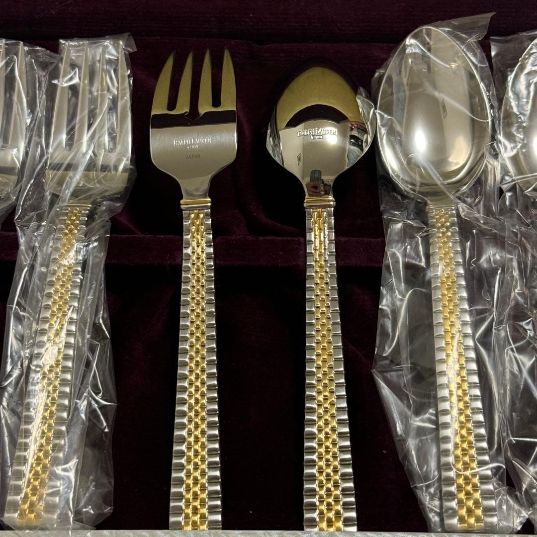 【未使用】ラルフローレン☆腕時計ベルト☆カトラリーセット☆フォーク☆スプーン