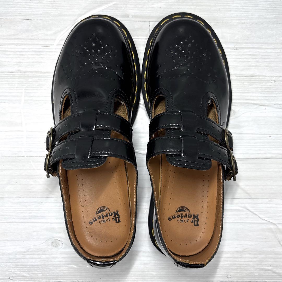✨美品✨Dr. Martens メリージェーン レザー ブラック 24.5cm