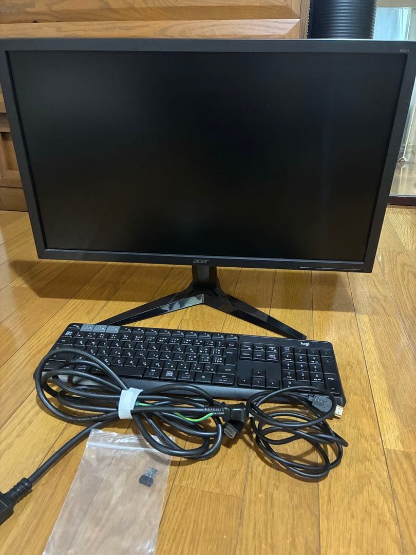 Acer エイサー　モニター　ロジクール　キーボード　セット