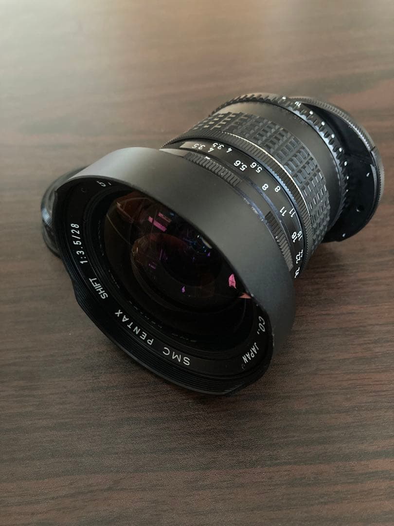 希少　ペンタックス　シフトレンズ　28mm 3.5 shift