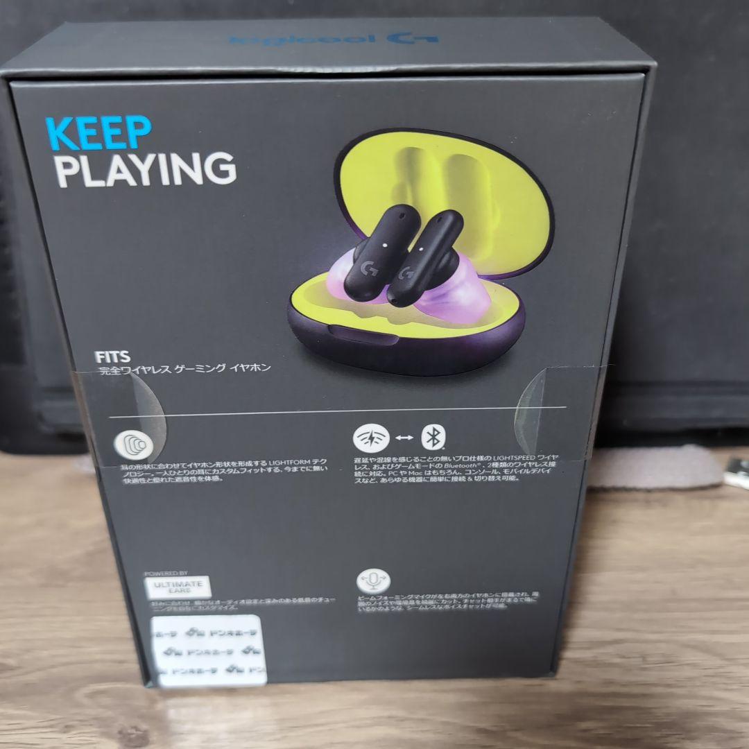 Logicool G FITS ワイヤレスゲーミング イヤホン 新品