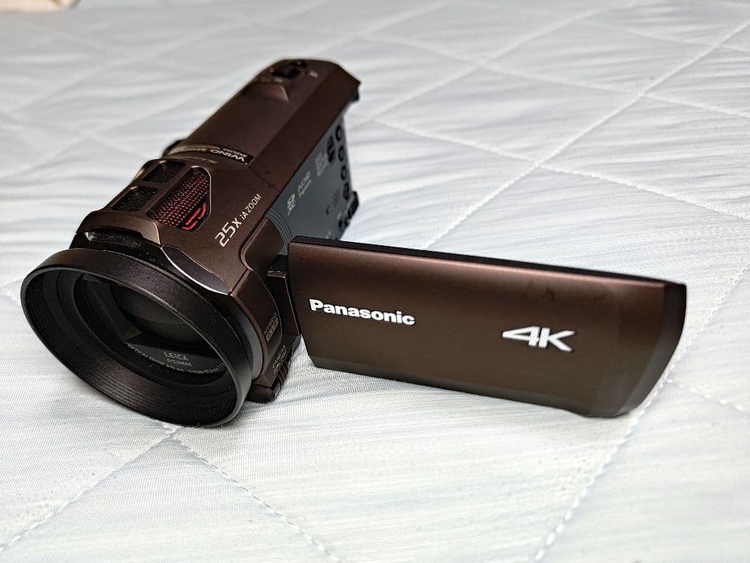 美品　バッテリー未使用　Panasonic HC-VX992M 長期保証あり