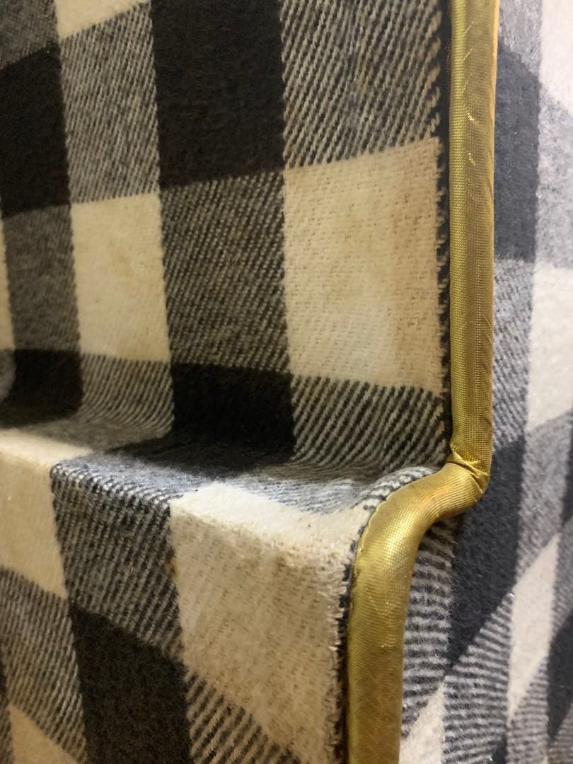 アルファベット　バッファローチェック　看板　特大