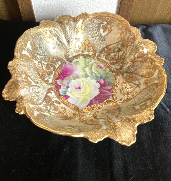美品❗️希少❗️薔薇お皿