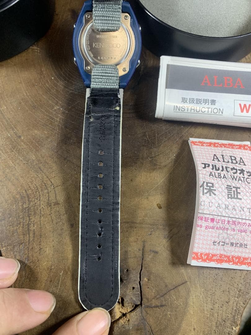 97年未使用美品 SEIKO ALBA KENWOOD W671 動作確認済