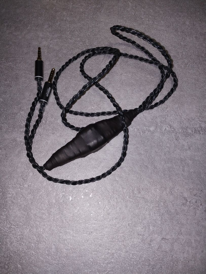 MDR MV1 バランスケーブル　SONY モニター　ヘッドフォン ブラック