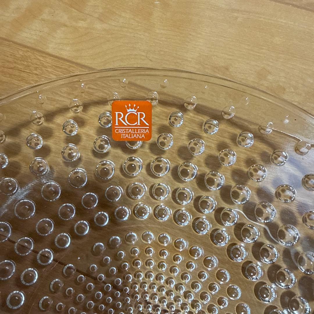 4枚　GALASSIA ガラシア ディーププレート 21cm RCR・イタリア製